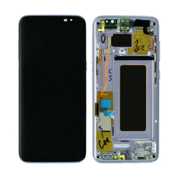 Genuine Samsung G950 Galaxy S8 LCD Screen & Touch Digitiser - Orchid Grey