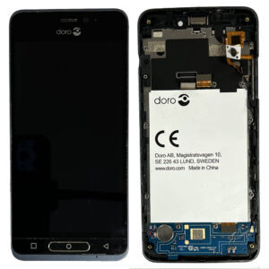 LCD Screen & Touch Digitiser With Main Flex For Doro 8035 DSB-0170 - Blue - OEM Pulled