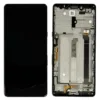 LCD Screen & Touch Digitiser With Frame For Sony Xperia L3 – Black - OEM Pulled