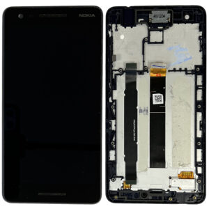 LCD Screen & Touch Digitiser With Frame For Nokia 2.1 - Blue - OEM Pulled