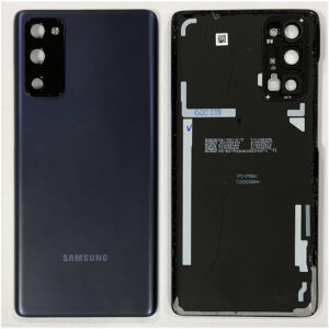 Rear Back / Battery Cover With Camera Lens For Galaxy S20 FE - Cloud Navy - OEM Pulled