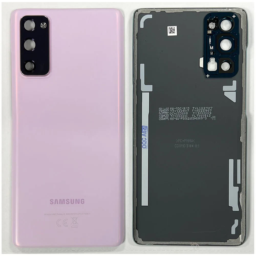s20felavenderback.jpg Rear Back / Battery Cover With Camera Lens For Galaxy S20 FE - Cloud Lavender - OEM Pulled