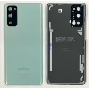 Rear Back / Battery Cover With Camera Lens For Galaxy S20 FE - Cloud Mint - OEM Pulled