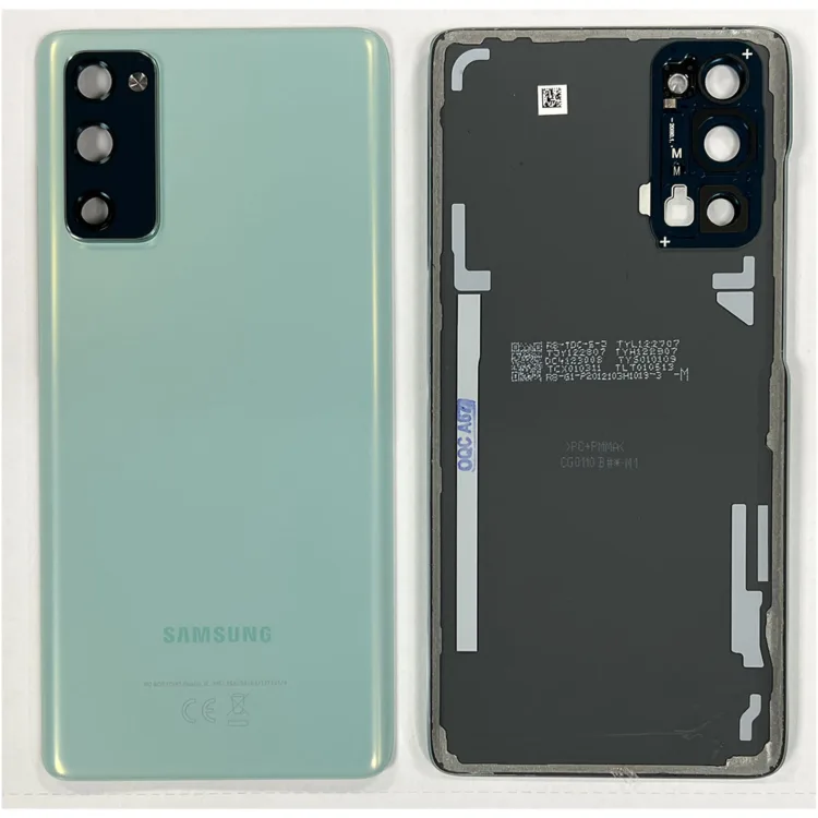 Rear Back / Battery Cover With Camera Lens For Galaxy S20 FE - Cloud Mint - OEM Pulled