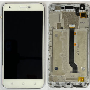 LCD Screen & Touch Digitiser With Frame Vodafone VFD995 Smart Ultra 6 – White – OEM Pulled