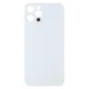 Rear Back Glass Battery Cover Big Camera Hole Easy Fitting For iPhone 13 Pro Max - Silver