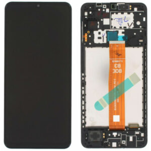 Genuine Samsung A127F Galaxy A12 Nacho LCD Screen & Touch Digitiser On Frame