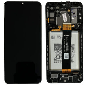 LCD Screen & Touch Digitiser With Frame & Battery For Samsung A326B Galaxy A32 5G - OEM Pulled