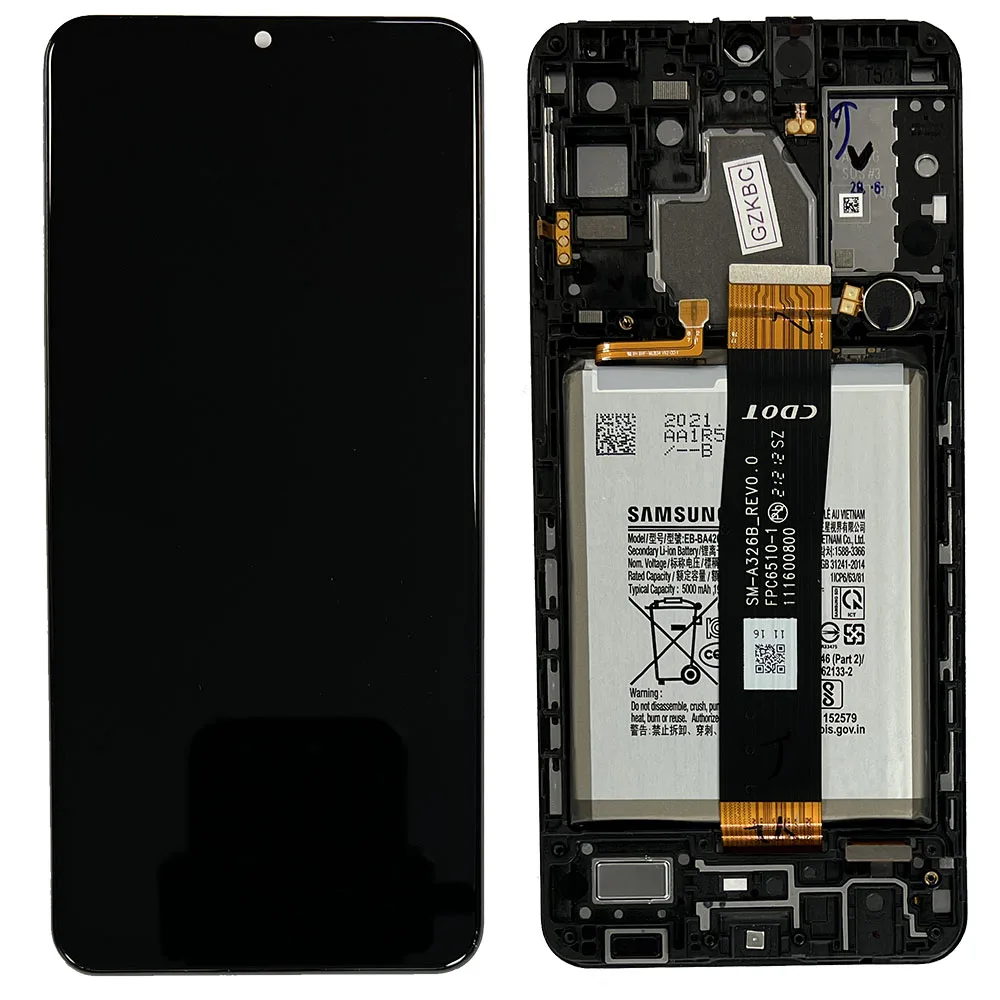 a325goem.jpg LCD Screen & Touch Digitiser With Frame & Battery For Samsung A326B Galaxy A32 5G - OEM Pulled