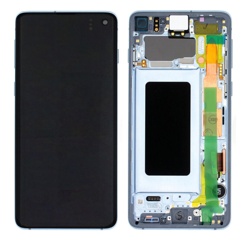 Genuine Samsung G973 Galaxy S10 LCD Screen & Touch Digitiser - Prism Blue