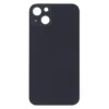 Rear Back Glass Battery Cover Big Camera Hole Easy Fitting For iPhone 13 - Black