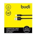 budi Aluminium Shell Micro USB 1M Charge / Sync Cable