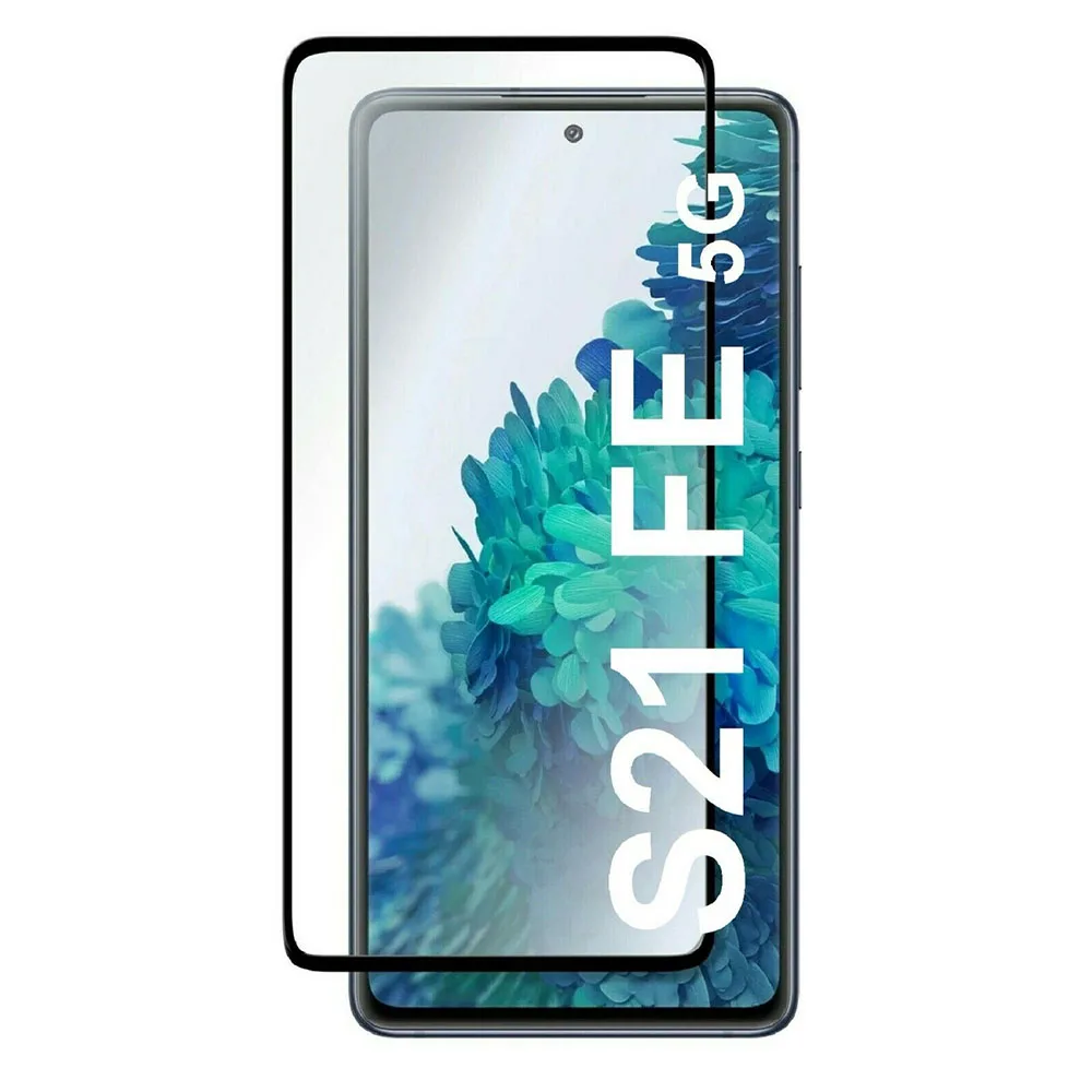 s21fetemp.jpg Full Glue 9D Tempered Glass Screen Protector For Galaxy S21 FE - Image 1