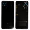 Rear Back Glass With Flash Mic Flex For Google Pixel 4 XL – Black – OEM Pulled