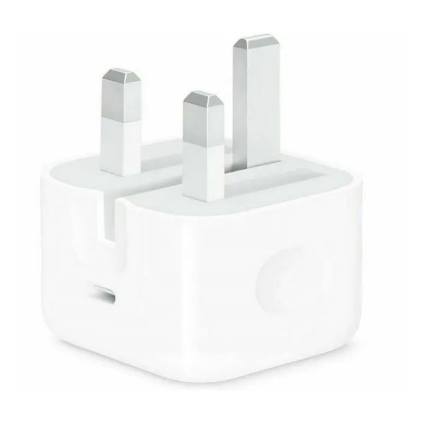 Genuine Apple A1696 18W 3 Pin UK USB-C Mains Charger Power Adapter