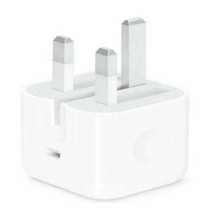 Genuine Apple A1696 18W 3 Pin UK USB-C Mains Charger Power Adapter