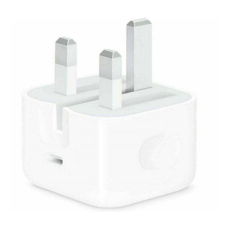 Genuine Apple A1696 18W 3 Pin UK USB-C Mains Charger Power Adapter