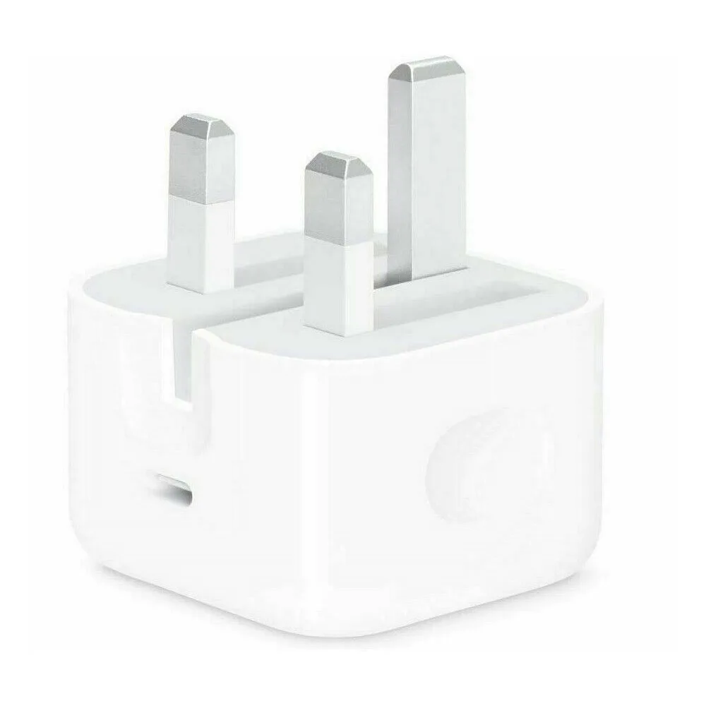 Genuine Apple A1696 18W 3 Pin UK USB-C Mains Charger Power Adapter Genuine Apple A1696 18W 3 Pin UK USB-C Mains Charger Power Adapter