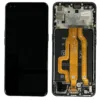 LCD Screen & Touch Digitiser With Frame & Battery For Oppo Reno4 5G – Black – OEM Pulled