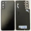 Rear Back Glass / Battery Cover With Camera Lens For Samsung G996 Galaxy S21 Plus - Phantom Black - OEM Pulled