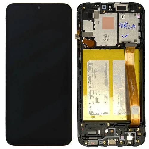 a20elcdpull.jpg LCD Screen & Touch Digitiser With Battery For Samsung A202F Galaxy A20e - OEM Pulled