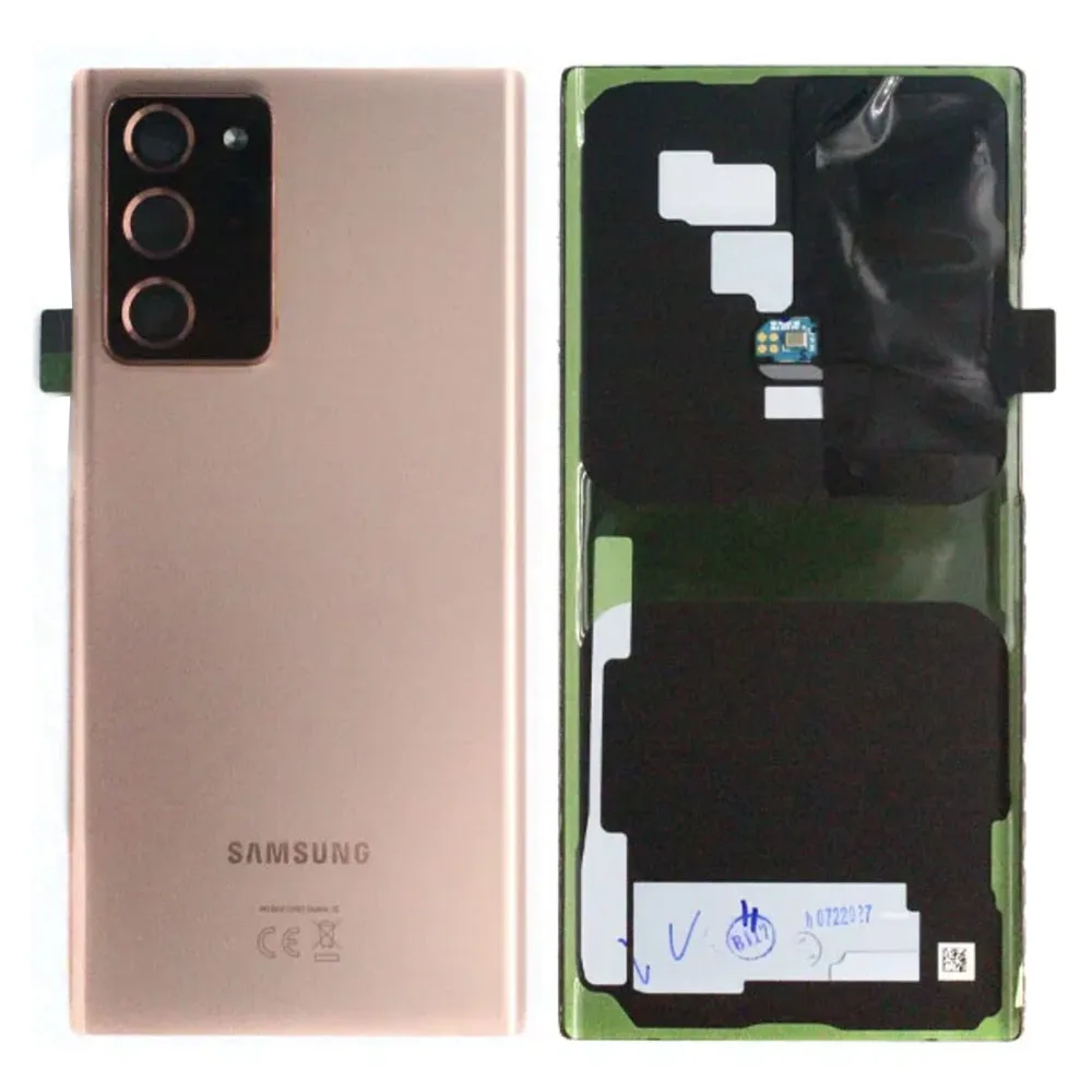note20bronze.jpg OEM Rear Back Glass / Battery Cover With Camera Lens For Samsung N986 Galaxy Note 20 Ultra - Bronze