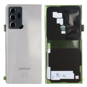 OEM Rear Back Glass / Battery Cover With Camera Lens For Samsung N986 Galaxy Note 20 Ultra - White