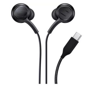 Type-C Nylon Braided Headset / Handsfree - Black