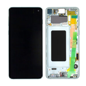 Genuine Samsung G973 Galaxy S10 LCD Screen & Touch Digitiser - Green