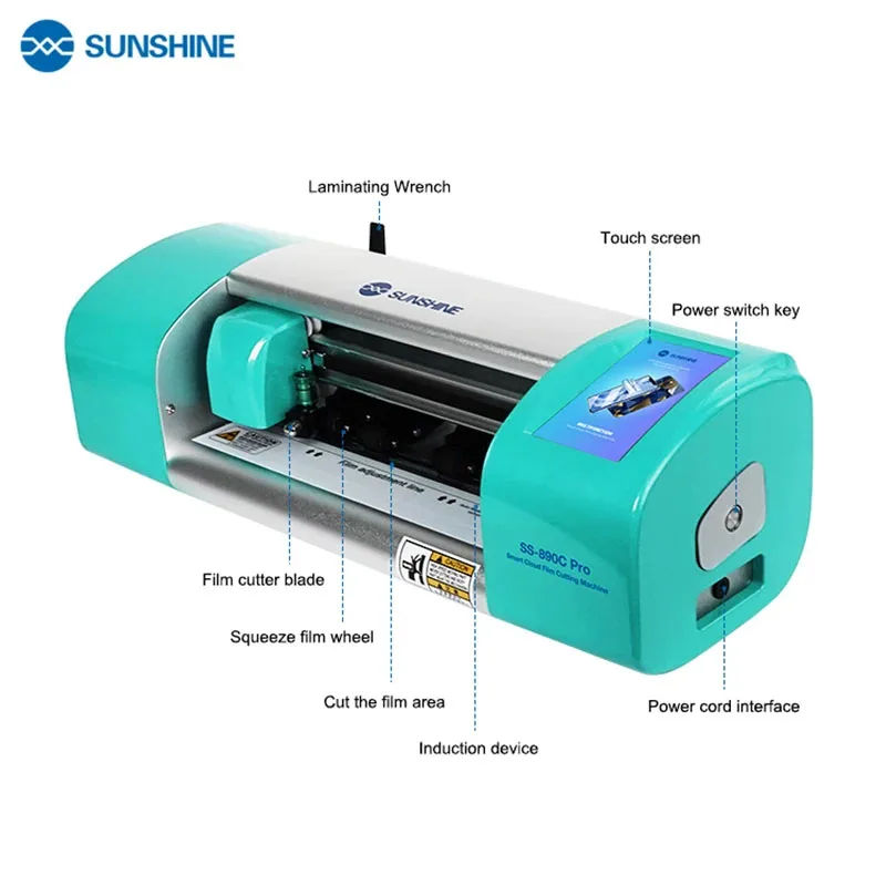 SUNSHINE SS-890C Pro Multifunctional Intelligent Cloud Film Cutting Machine - Image 2