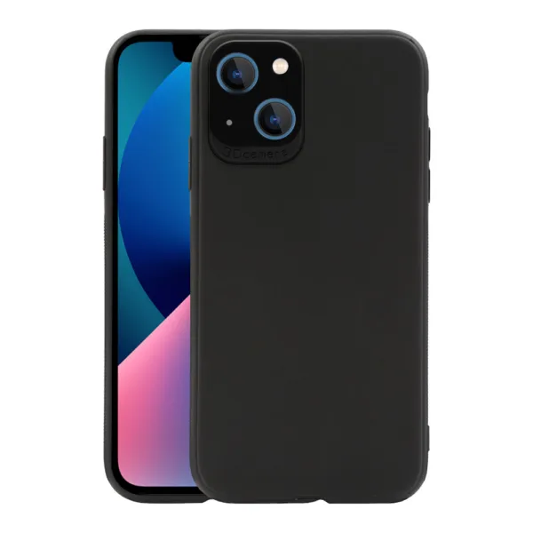 Slim Fitting Matte Black TPU Case For iPhone 13 Series