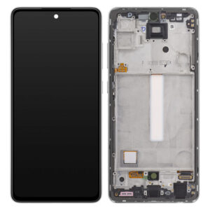 Genuine LCD Screen & Touch Digitiser On Frame For Samsung A528B Galaxy A52s 5G - Black