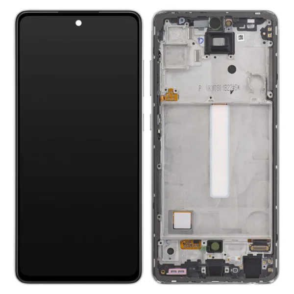 Genuine LCD Screen & Touch Digitiser On Frame For Samsung A528B Galaxy A52s 5G - Black