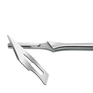 Stainless Steel Surgical Tool With 10 Blades