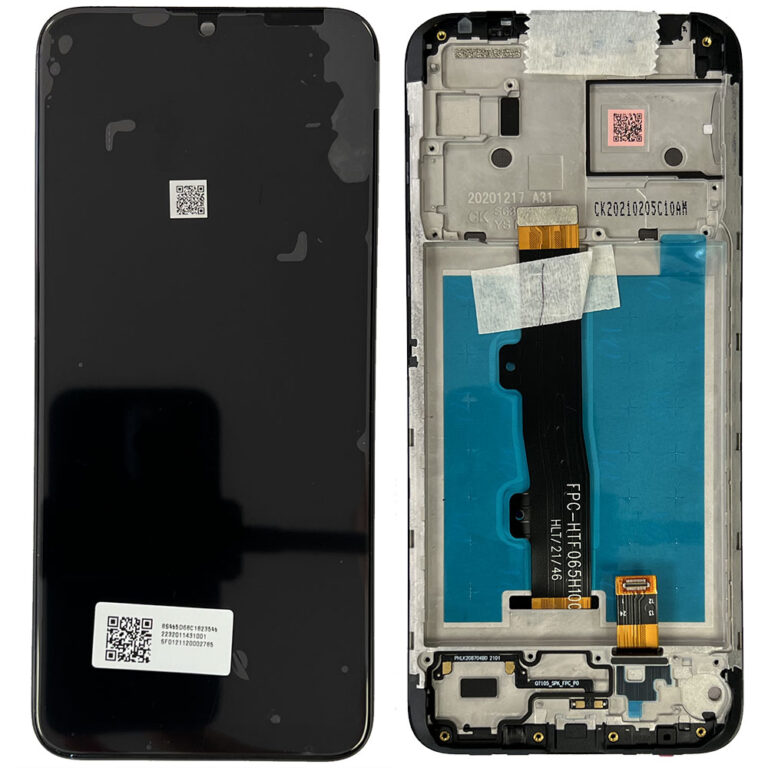 Genuine LCD Screen & Touch Digitiser With Frame For Motorola Moto E7 Power E7i Power