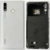 Rear Back Glass / Battery Cover With Camera Lens For Huawei P30 Lite MAR-LX1A – White – OEM Pulled
