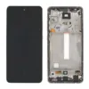 Genuine LCD Screen & Touch Digitiser On Frame For Samsung A526B Galaxy A52 5G - White