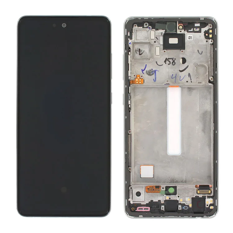 Genuine LCD Screen & Touch Digitiser On Frame For Samsung A526B Galaxy A52 5G - White