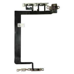 Power Volume Mute Button Flex Cable With Brackets For iPhone 13