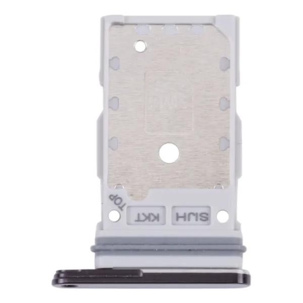 Dual SIM Card Tray Holder For Samsung Galaxy S22 / S22 Plus - Black
