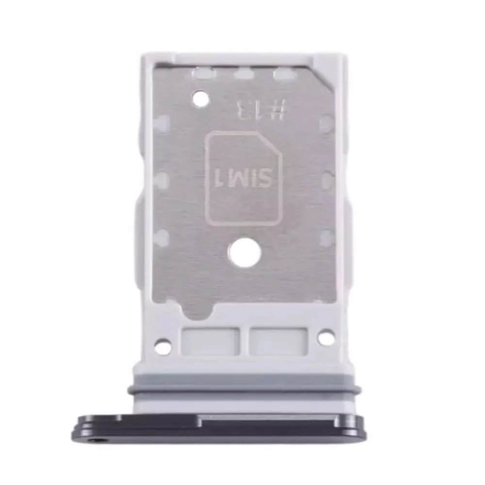 For Samsung Galaxy S24 / S24+ Plus Dual SIM Card Tray Holder - Black - OEM Pulled