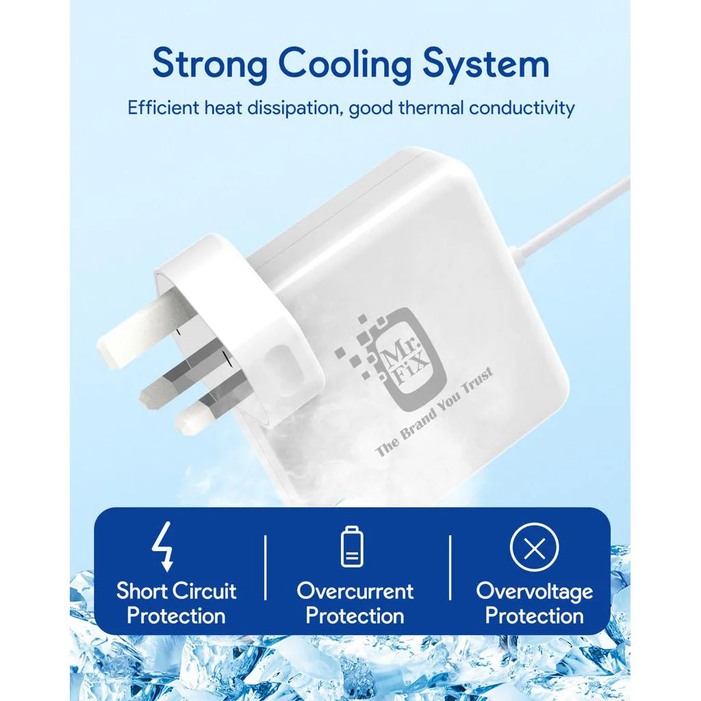 Mr Fix MagSafe 2 Compatible 60W Replacement MacBook Charger - Image 2