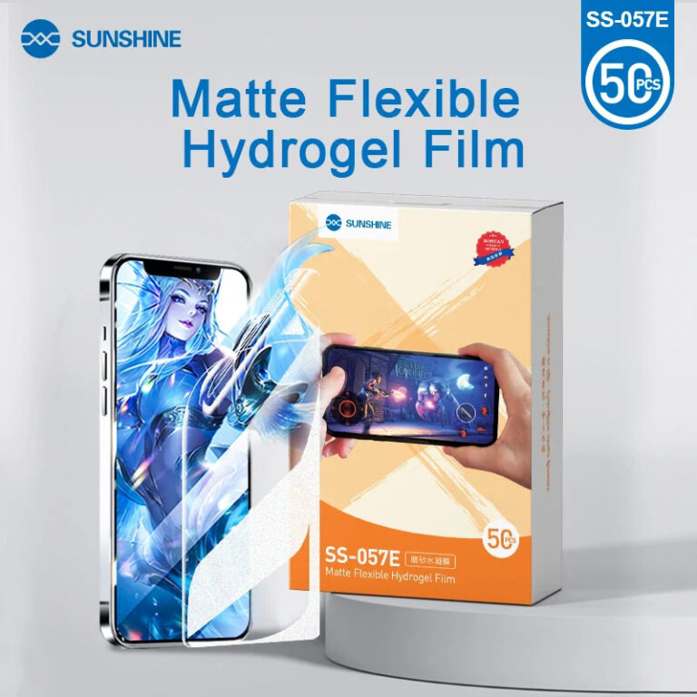 Sunshine SS-057B Matte Finish Flexible Hydrogel Film 180mm (50 Pieces)