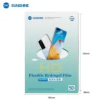 Sunshine SS-057H Flexible Hydrogel Film 180mm (50 Pieces) - Image 2