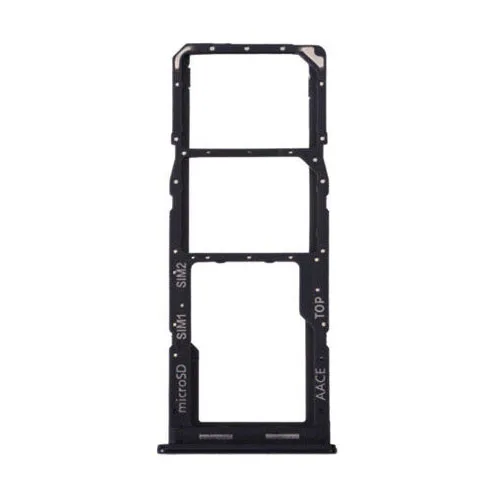 a13blksim.jpg Dual SIM Card Memory Card Tray Holder For Samsung Galaxy A13 - Black