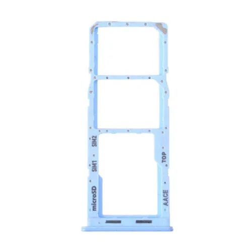 Dual SIM Card Memory Card Tray Holder For Samsung Galaxy A13 - Blue