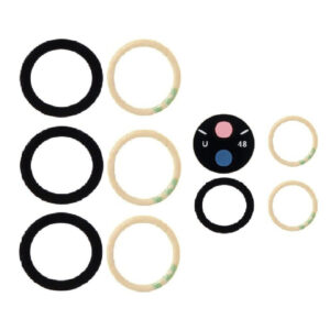 Camera Glass Lens Set With Adhesive For Samsung Galaxy S22 Ultra