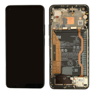 LCD Screen & Touch Digitiser With Frame & Battery For Xiaomi Mi 11 Lite 5G - OEM Pulled