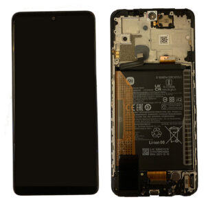 LCD Screen & Touch Digitiser With Frame & Battery For Xiaomi Redmi Note 10 Pro – OEM Pulled