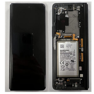 LCD Screen & Touch Digitiser With Frame For Samsung F926 Galaxy Z Fold3 5G – Black – OEM Pulled